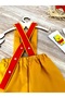 Winnie the Pooh Concept Mustard Red Shorts Salopet - 5