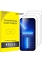 3 عبوات من واقي الشاشة الزجاجي المقوى المتوافق مع iPhone 13 Pro Max (عبوة من 3 قطع)