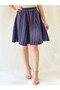 Colorful Jumper Patterned Six Pieces Bell Skirt - 7
