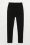 Black Teen Chic Thermal Tights - 5