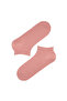 Pink Basic 4-Piece Booties Socks - 2