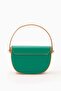 Grass Green - Camel Lock Closure Handbag - 4