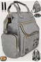 Mother Baby Care Backpack, Hospital Exit Shoulder Bag, Baby Carrying Reversible Kangaroo Carrier - 5