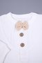 Organic 100% Cotton Girl Boy Baby Newborn Jumpsuit Bodysuit Blanket Set of 8 Gifted for 0-3 Months - 3