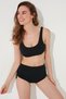 Siyah Hola Halter Bikini Üstü - 2