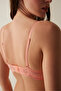 Salmon Color Underwire Non-Pad Lace Detailed Bra - 6