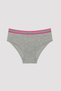 Multicolored Girl's 3-Piece Panties with Elastic Waist - 4