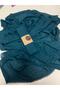 Neo Cotton Shawl Petrol Green - 2