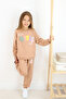 Girl's Girl's Punch Embroidered Two String Set