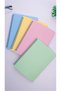 A5 Spiral School Notebook 50 Sheets 100 Pages Set of 4 - Colored Notebook - Lined Notebook - 7