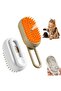 Steamy Cat & Dog Washing Brush Comb Soft Silicone