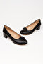 Women's Buckle Stiletto Shoes and Bag Set - 3