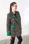 Leopard Patterned Jacket Green - 4