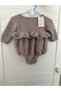 Welcome Baby Newborn Baby Gift Box Set Hand-Knitted Overalls Booties Hat Knitwear Ear-Patterned Model - 3