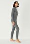 Women's long sleeve collared thermal set 405154 smoky - 4