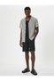 Bermuda Shorts Chino with Pockets and Leg Detail Linen Blend - 2