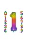 1 rainbow rainbow 40 inch fol-rbw40/1 - 2