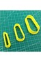 Long Oval 3-Piece Polymer Clay Cutting Set - 3