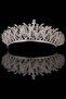 Zircon Bridal Crown Ideal Choice for Sparkling Wedding Gowns - 2