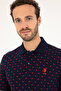 Men's Navy Blue T-Shirt 50282501-Vr033 - 2