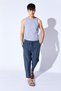 Anthracite Parachute Lycra Baggy Cut Elastic Waist Comfortable Cut Men's Pantalon Jogger |   Ee1000611015 - 3