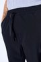 Black Parachute Flexible Lycra Baggy Cut Elastic Waist Comfortable Cut Men's Pantalon Jogger | 1015 - 4