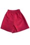 Girl's Button Detailed Red Shorts Skirt 23 April 29 October 10 November Performance Skirt - 2