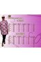 1727 Plus Size Uzunkol Hijab Swimsuit Set - Pink - Gray - 3