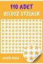 Teacher Star Sticker with Star Label - 1 Sheet, 110 Pieces, 1.2cm Size