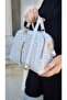 Justpolo Women's White 4-Compartment Hand and Shoulder Bag - 4