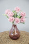 Artificial Flower 7-Branch Garnished Chicory Bunch 35 cm Lilac - 3