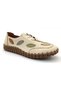 Venus 2010709 Daily Genuine Leather Shoes-Beige