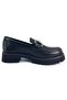 3175 Genuine Leather Casual Women's Shoes-Black - 3