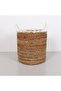 Trabzon 37X40X48 Cm. Natural Abaka Handmade Basket L - 3