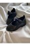 Girls' Velcro Bow Ballet Flats - 2