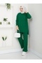 Wonderful Rib Detailed Knitwear, Comfortable and Stylish Trousers, Double Set