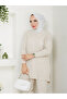 Wonderful Rib Detailed Knitwear, Comfortable and Stylish Trousers, Double Set - 4
