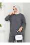 Wonderful Rib Detailed Knitwear, Comfortable and Stylish Trousers, Double Set - 6