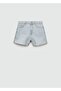 Mom-fit denim shorts - 3
