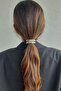 Silver Color Metal Detailed Rubber Buckle - 2