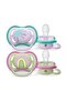 Ultra air pacifier 0-6 months 2-pack girl scf085/59