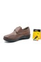 Forex Dr.Tavsiyeli (Bunyon) 100% Genuine Leather Women's Velcro Shoes BROWN - 3