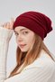 Women's Knitwear Knitted Beanie Neck Collar Outdoor Neck Collar Red - 4