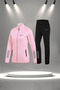 Women's Powder Special Supra Combed Cotton All Seasons Walking Running Tracksuit Set (S-3Xl)