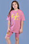 Girl's Printed Tights Set