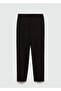 Straight-Cut Fabric Trousers - 3