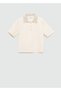 Tricot Polo Shirt with Stone Collar - 3