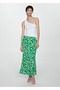 Patterned Long Skirt - 2