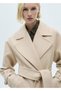 Maxi Flap Manteco Wool Coat - 6