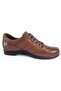 34 Genuine Leather Air Conditioned Men's Shoes-Tan - 3